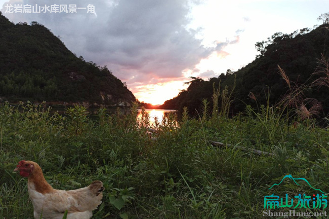 福建龍巖扁山水庫風(fēng)景