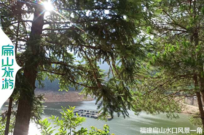 扁山水庫釣魚風(fēng)景一角